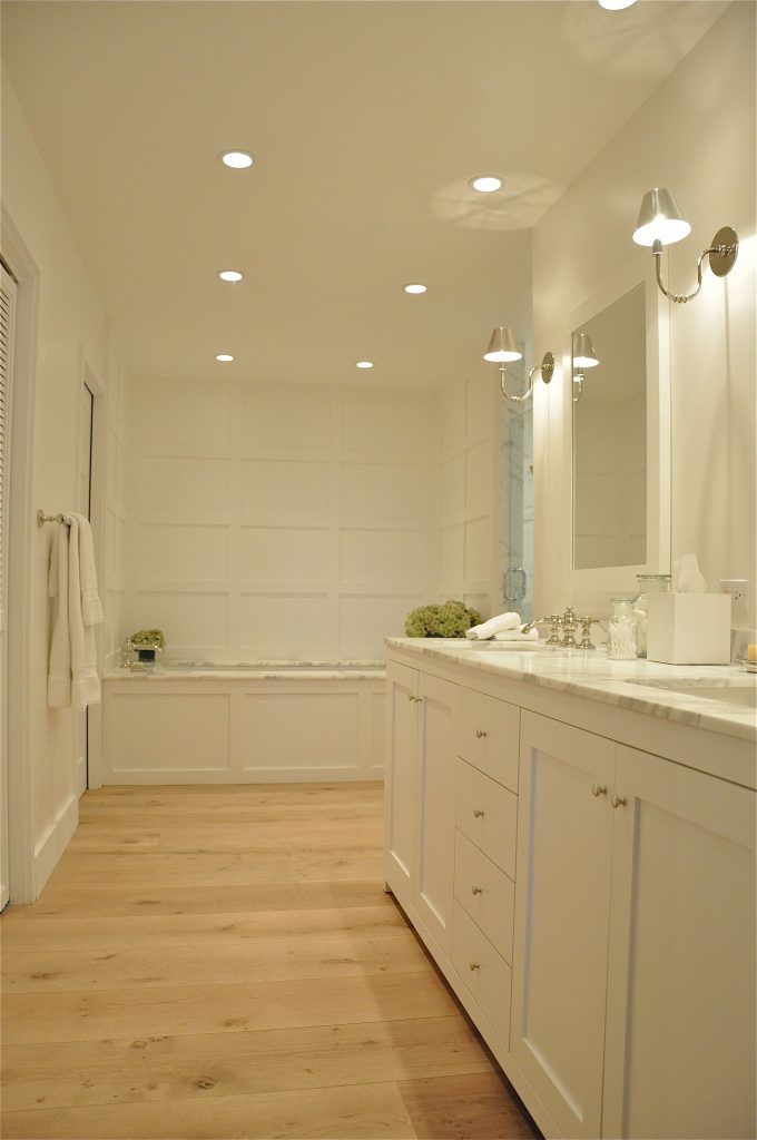 Bathroom Remodels need to include lots of different types of lighting