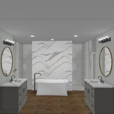 Riverbirch Remodeling Luxury Master Bathroom Design The Five Points East Design