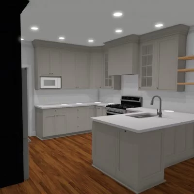 Riverbirch Remodeling Kitchen 3D design