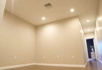 Finished basement sewing room Clayton NC
