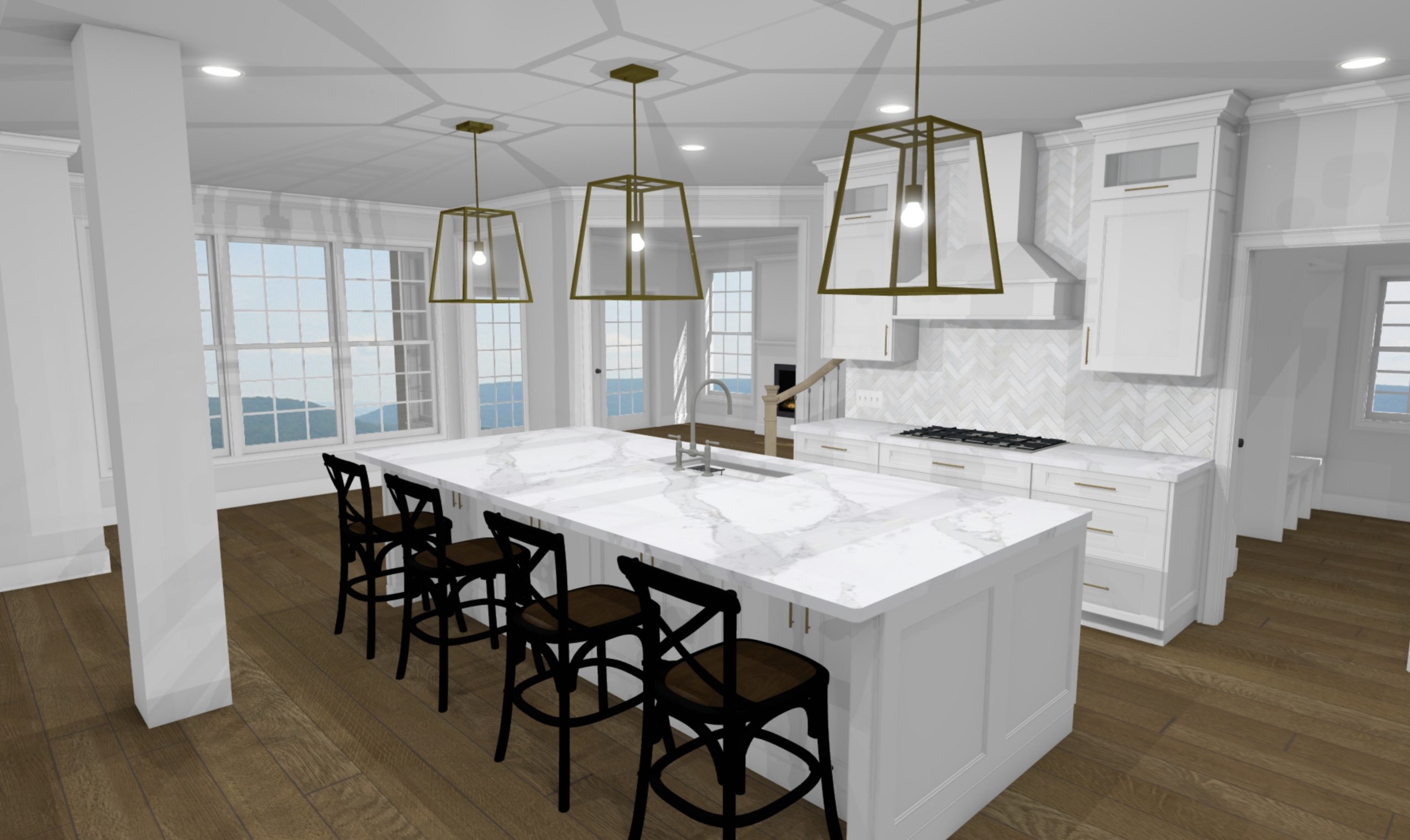 Kitchen remodel 3D design