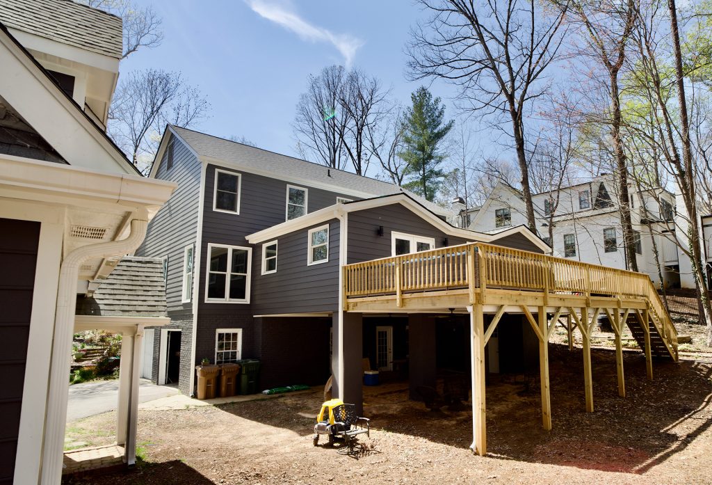 Extra large deck