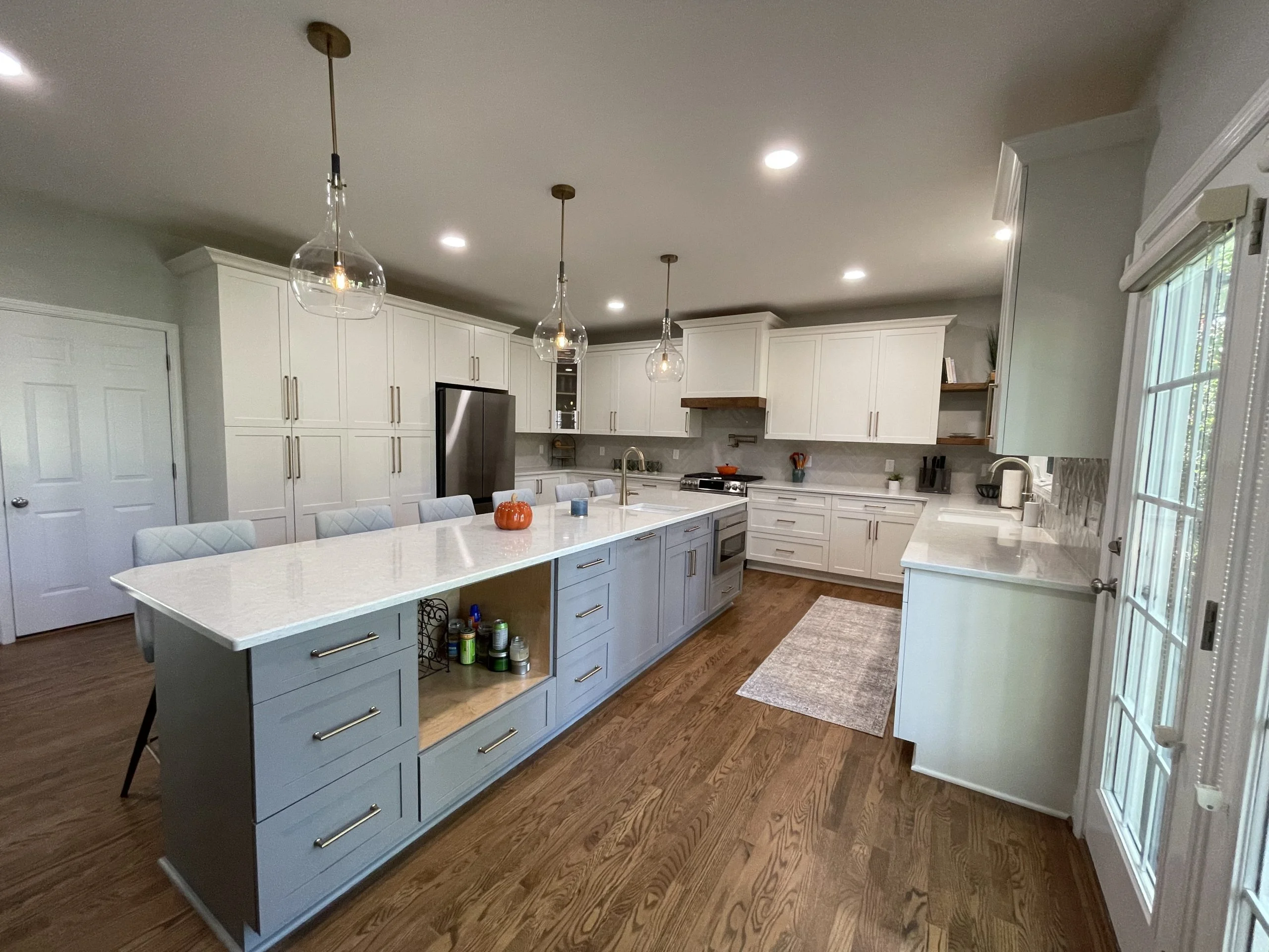 A Raleigh Home’s Stunning Open Kitchen Design & Remodel