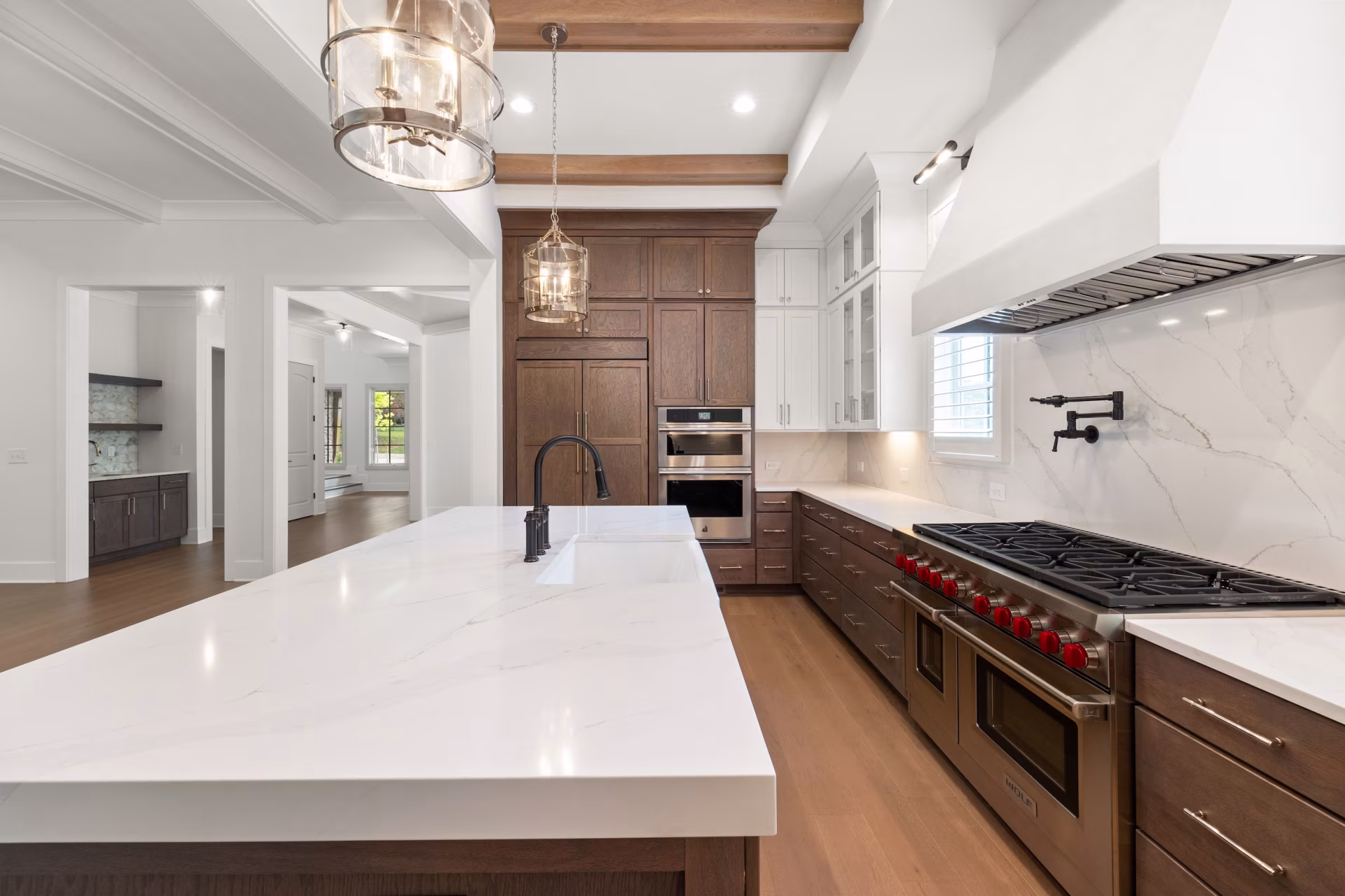 Whole house remodel with beautiful large kitchen