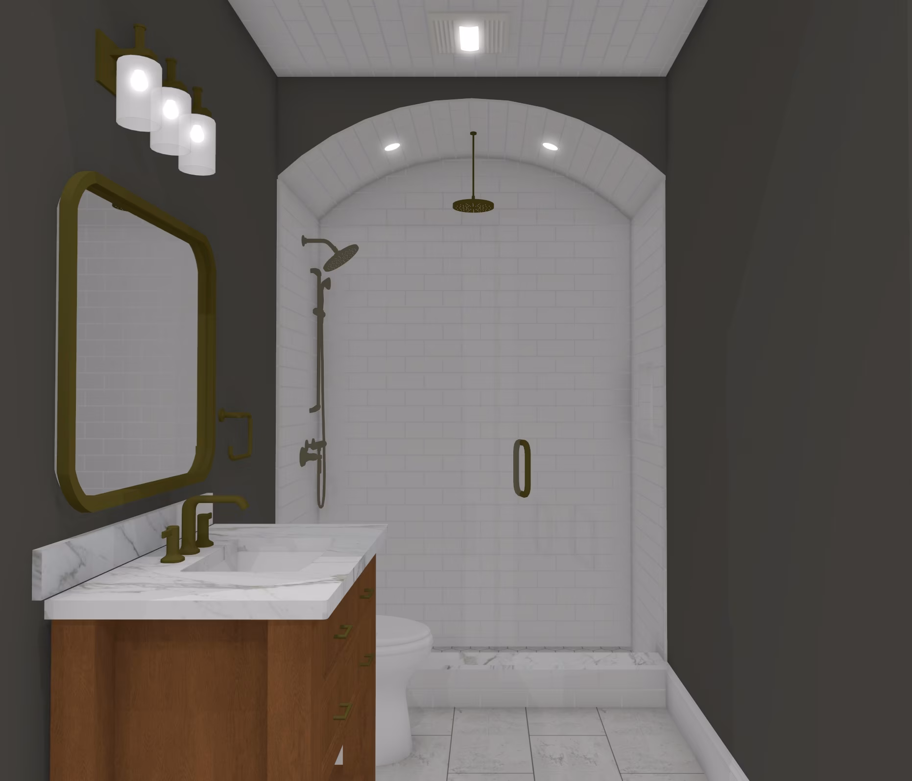 Third floor full bathroom